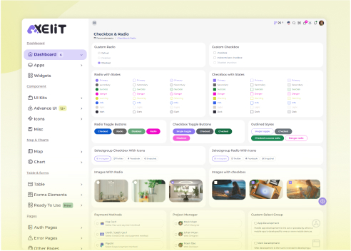 Checkbox & Radio demo