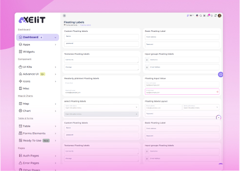 Floating Labels demo