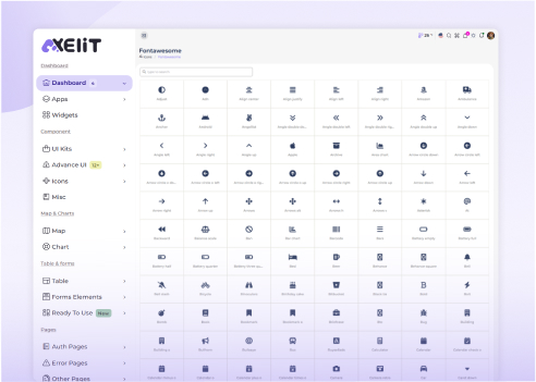 Fontawesome Icons demo